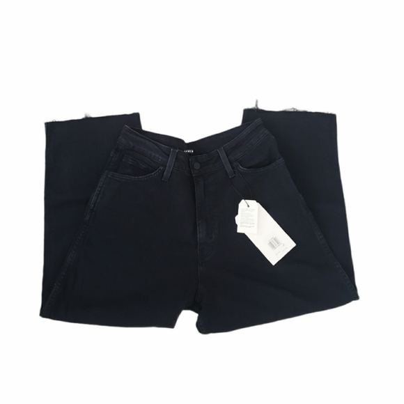 Levi's Ribcage Line 8 Premium Straight Ankle Jeans - Picture 14 of 15